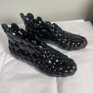 RARE Melissa + Gaetano Collab Pesce boots